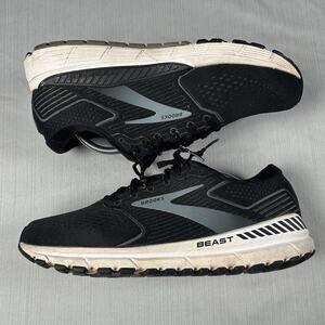 Brooks Beast 20 Men’s Size 12 Wide Black Running Shoes Gym Sneakers 1103272E051